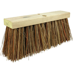 16″ Street Broom, 7-1/4″ Trim Length, Bass and Palmyra Blend Fill - Exact Tooling