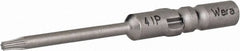 Wera - 4mm Drive, Torx Plus Precision Screwdriver Bit - 1-9/16" OAL - Exact Tooling