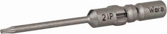 Wera - 4mm Drive, Torx Plus Precision Screwdriver Bit - 1-9/16" OAL - Exact Tooling