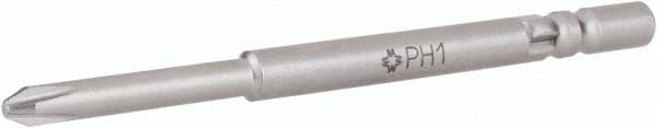 Wera - 4mm Drive #2 Point Precision Phillips Bit - Exact Tooling