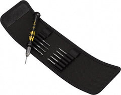 Wera - 11 Piece Hex, Phillips, Slotted & Torx Screwdriver Set - Blade Sizes: Width mm 1.5, 2 & 3, Bit Sizes: Hex mm 1.5 & 2, Torx 5 & 6 - Exact Tooling