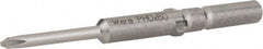 Wera - 5mm Drive #0 Point Precision Phillips Bit - Exact Tooling
