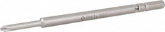 Wera - 5mm Drive, #1 Phillips Screwdriver Bit - 4" OAL - Exact Tooling