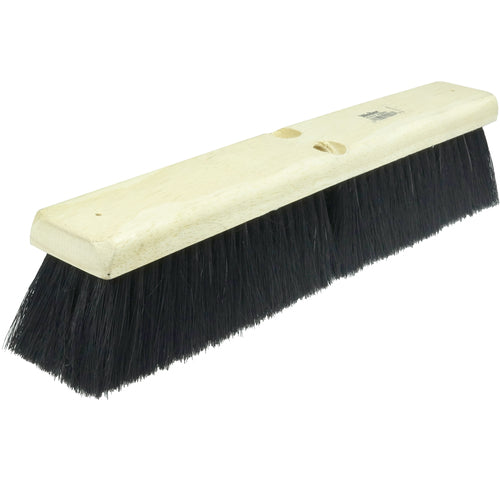 14″ Medium Sweep Floor Brush, Black Tampico Fill - Exact Tooling