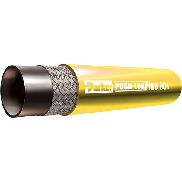 Parker - 5/8" ID x 0.91" OD CTL Push-on Air Hose - 300 Working psi, -40 to 257°F, Green - Exact Tooling