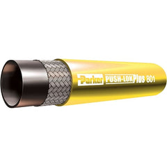 Parker - 5/8" ID x 0.91" OD CTL Push-on Air Hose - 300 Working psi, -40 to 257°F, Yellow - Exact Tooling
