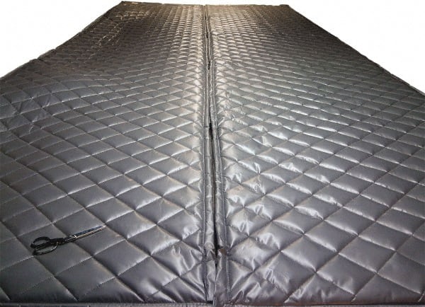 Singer Safety - 10' Long x 48" Wide, Fiberglass Panel - ASTM E-84 Specification, Metallic Gray - Exact Tooling