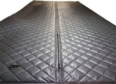 Singer Safety - 10' Long x 48" Wide, Fiberglass Panel - ASTM E-84 Specification, Metallic Gray - Exact Tooling