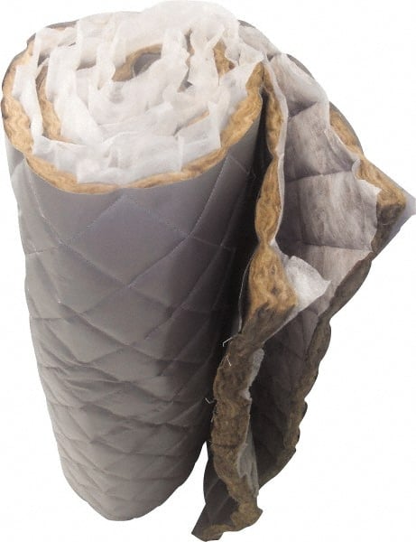 Singer Safety - 50' Long x 48" Wide, Fiberglass Roll - ASTM E-84 Specification, Metallic Gray - Exact Tooling