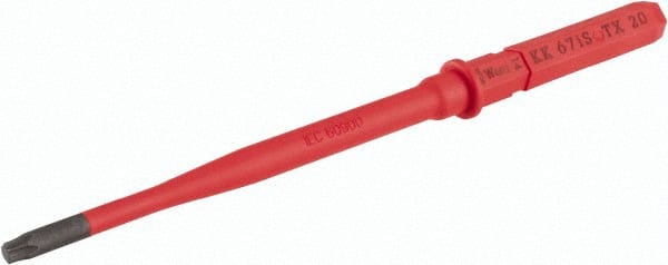 Wera - 3/8" Drive T20 Torx Screwdriver Bit - Exact Tooling