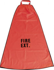 Singer Safety - Fire Extinguisher Covers Maximum Extinguisher Capacity (Lb.): 50.00 Minimum Extinguisher Capacity (Lb.): 75.00 - Exact Tooling