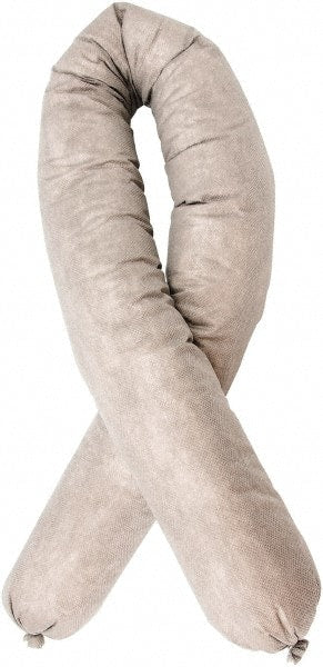 Brady SPC Sorbents - 81 Gal, 3.5' Long, 3" Diam, Cellulose Sock - Universal, Gray - Exact Tooling