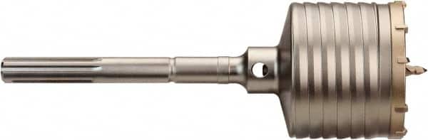 Milwaukee Tool - 5" Diam, SDS-Max Shank, Carbide-Tipped Rotary & Hammer Drill Bit - Exact Tooling