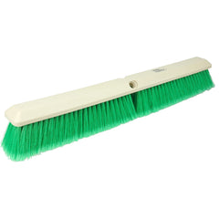18″ - Green Fine Perma Sweep Broom Without Handle - Exact Tooling