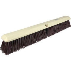 24″ - Maroon Heavy Perma Sweep Broom Without Handle - Exact Tooling