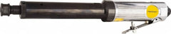 Value Collection - 1/4" Collet, Straight Handle, Air Extended Length Die Grinder - 22,000 RPM, Rear Exhaust, 4 CFM, 0.45 hp, 90 psi, 1/4 NPT Inlet - Exact Tooling