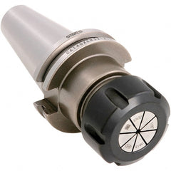 Techniks - 3/32 to 0.63" Capacity, 4" Projection, CAT40 Taper Shank, ER25 Collet Chuck - 6.687" OAL - Exact Tooling