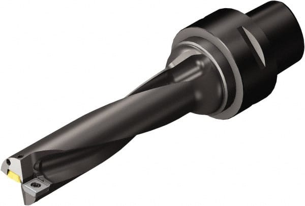 Sandvik Coromant - 56mm Max Drill Depth, 4xD, 14mm Diam, Indexable Insert Drill - C6 Coromant Shank - Exact Tooling