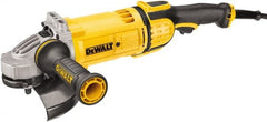 DeWALT - 7" Wheel Diam, 8,500 RPM, Corded Angle & Disc Grinder - 5/8-11 Spindle, 120 Volts - Exact Tooling