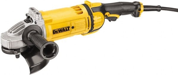 DeWALT - 7" Wheel Diam, 8,500 RPM, Corded Angle & Disc Grinder - 5/8-11 Spindle, 120 Volts - Exact Tooling