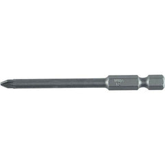 Wiha - PZ.1 Power Bit - 1/4" Drive, 2-3/4" OAL - Exact Tooling