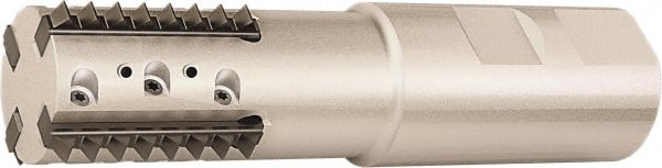 Vargus - 0.965" Cut Diam, 1.69" Max Depth of Cut, 1" Shank Diam, Internal/External Indexable Thread Mill - Insert Style 41B, 2 Inserts, Toolholder Style RTMC, 4.134" OAL - Exact Tooling