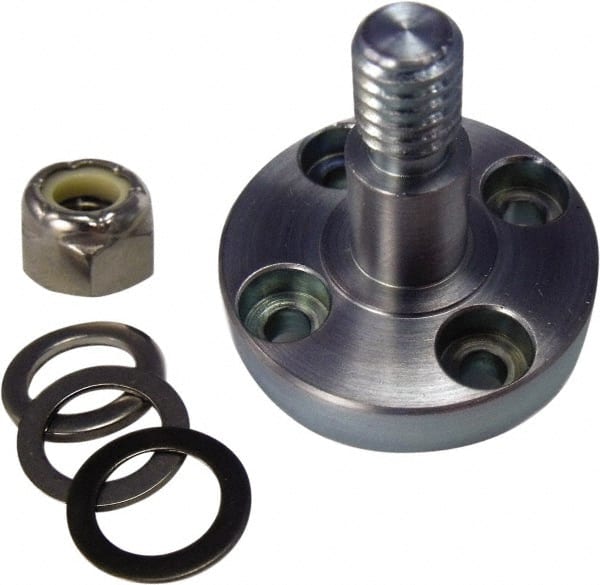 Made in USA - Bearing and Rotating Component Mounts Type.: Flange Mount Shoulder Diameter: 3/8 (Inch) - Exact Tooling