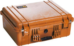 Pelican Products, Inc. - 17-13/64" Wide x 8-13/32" High, Clamshell Hard Case - Orange, Polyethylene - Exact Tooling