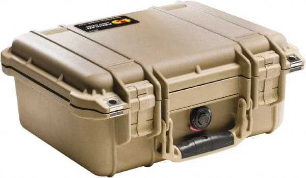 Pelican Products, Inc. - 11-5/8" Wide x 6" High, Clamshell Hard Case - Tan, Polyethylene - Exact Tooling