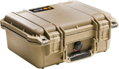 Pelican Products, Inc. - 11-5/8" Wide x 6" High, Clamshell Hard Case - Tan, Polyethylene - Exact Tooling