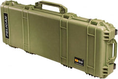 Pelican Products, Inc. - 16" Wide x 6-1/8" High, Long Gun Case - Olive, Polyethylene - Exact Tooling