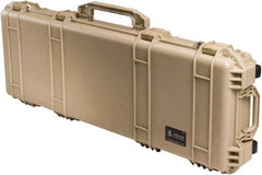 Pelican Products, Inc. - 16" Wide x 6-1/8" High, Long Gun Case - Tan, Polyethylene - Exact Tooling
