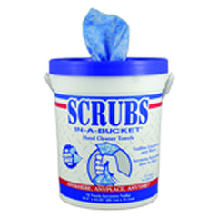 Citrus Fragrance Hand Cleaning Towels, 10 in × 12 in, 72 Wipes per Container - Exact Tooling