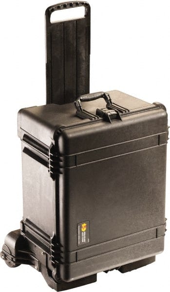Pelican Products, Inc. - 23-1/4" Wide x 27" High, Clamshell Hard Case - Black, Polypropylene - Exact Tooling