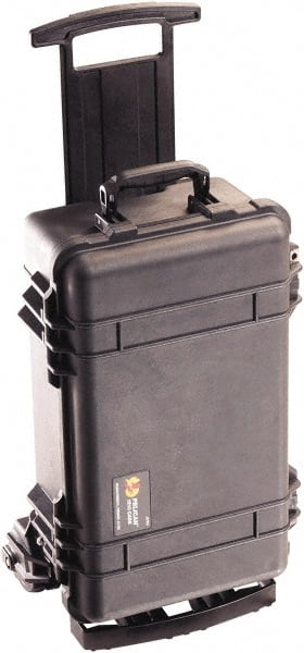 Pelican Products, Inc. - 24-1/4" Wide x 11-3/4" High, Clamshell Hard Case - Black, Polypropylene - Exact Tooling