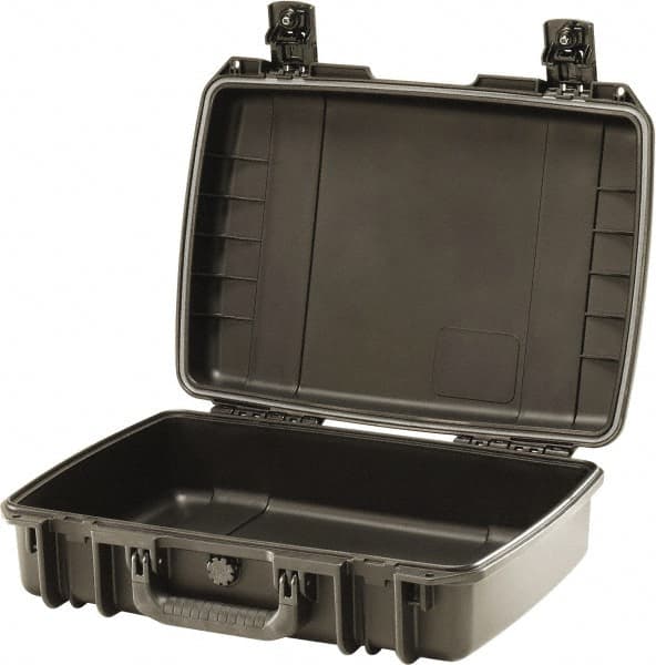 Pelican Products, Inc. - 14-45/64" Wide x 5-51/64" High, Clamshell Hard Case - Black, HPX High Performance Resin - Exact Tooling