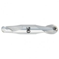 5/32" Dia. - 2" OAL - Bright CBD - Double - Ball Nose SE EM - 2 FL - Exact Tooling