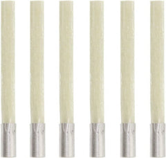 Value Collection - Glass Fiber Scratch Brush Tip Refill - 4-45/64" Brush Length, 4-45/64" OAL, 1-13/64" Trim Length - Exact Tooling