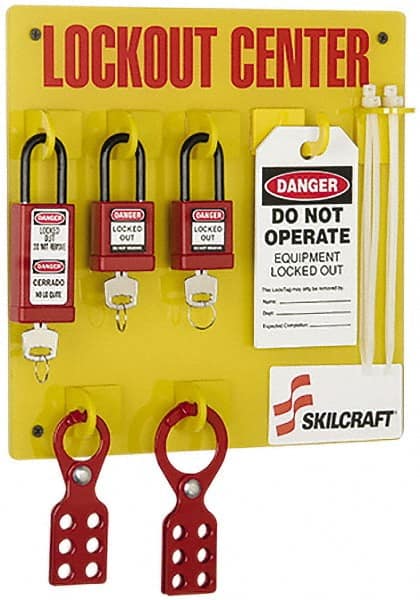 Ability One - Equipped Lockout Device & Tag Station - Exact Tooling