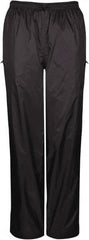 Viking - Size 2XL, Black, Rain, Wind Resistant Pants - 2 Pockets - Exact Tooling