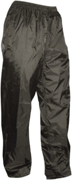 Viking - Size 3XL, Charcoal, Rain, Wind Resistant Pants - 3 Pockets - Exact Tooling