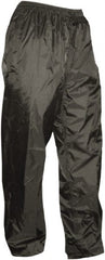 Viking - Size 3XL, Charcoal, Rain, Wind Resistant Pants - 3 Pockets - Exact Tooling