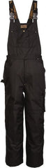 Viking - Size M, Black, Rain, Wind Resistant Bib Overall - No Pockets - Exact Tooling