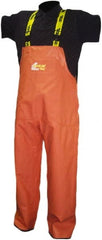 Viking - Size 3XL, Orange, Rain, Wind Resistant Bib Overall - No Pockets - Exact Tooling
