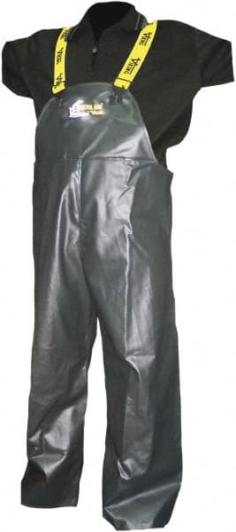 Viking - Size S, Green, Rain, Wind Resistant Bib Overall - No Pockets - Exact Tooling