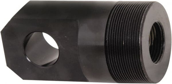 Value Collection - 3/4 Thread, Hydraulic Cylinder Clevis Eye - 1-11/16" Diam, 3.15" OAL - Exact Tooling