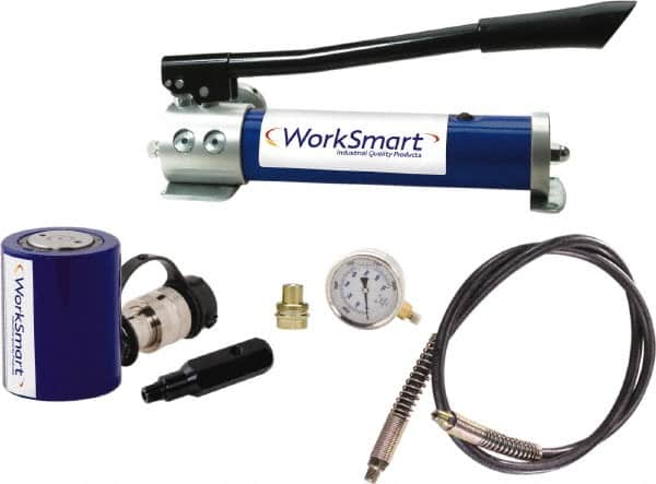 Value Collection - Manual Pump & Cylinder Sets Load Capacity (Ton): 50 Cylinder Number: 59755371 - Exact Tooling
