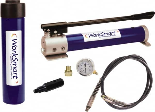 Value Collection - Manual Pump & Cylinder Sets Load Capacity (Ton): 25 Cylinder Number: 42366740 - Exact Tooling