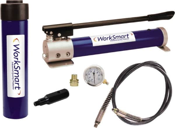 Value Collection - Manual Pump & Cylinder Sets Load Capacity (Ton): 15 Cylinder Number: 42366815 - Exact Tooling