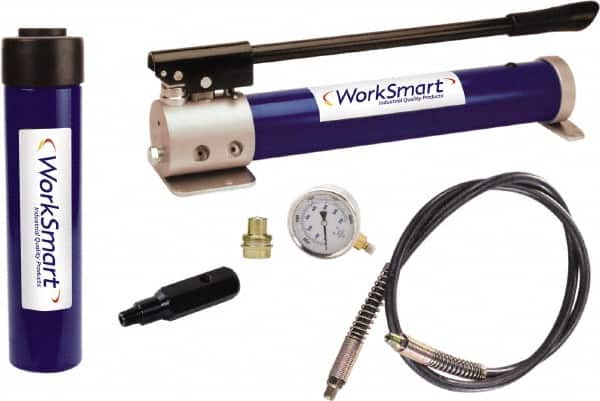 Value Collection - Manual Pump & Cylinder Sets Load Capacity (Ton): 10 Cylinder Number: 59755488 - Exact Tooling